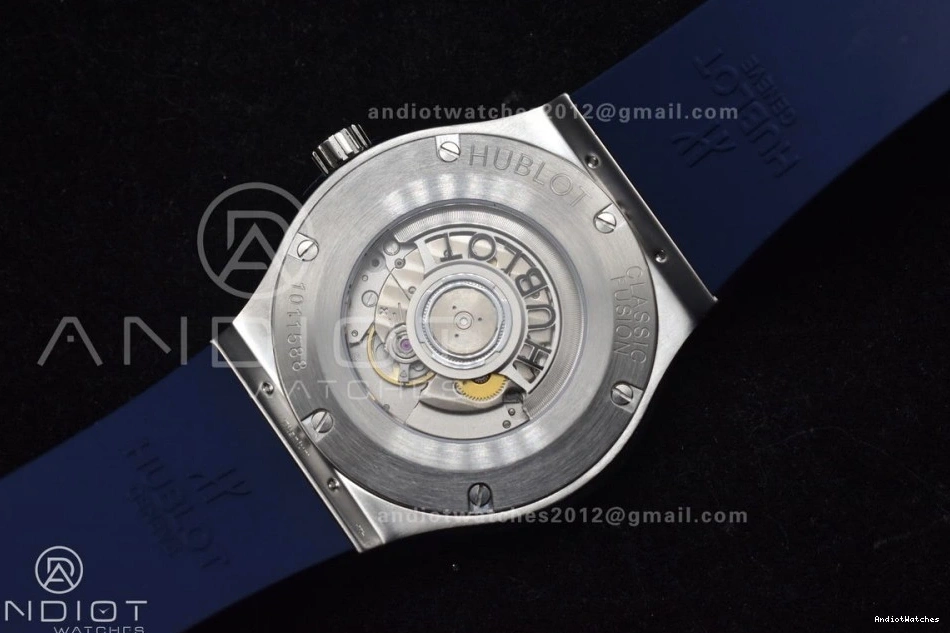 Edition 537 SS 42mm Dial Fusion HBF Packable Blue Gummy Blue Best 1:1 Strap A On 1228